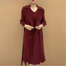 Conjunto Veneza Vestido + Casaco Longo - Queima de Estoque