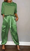 Conjunto Calça e Blusa Melina / Para a Mulher Moderna