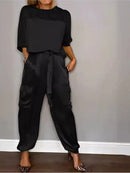Conjunto Calça e Blusa Melina / Para a Mulher Moderna