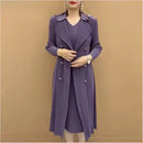 Conjunto Veneza Vestido + Casaco Longo - Queima de Estoque